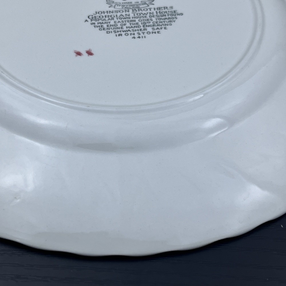Johnson Brothers Heritage Hall Georgian Town House Dinner Plate 9.75" England - Picture 5 of 7